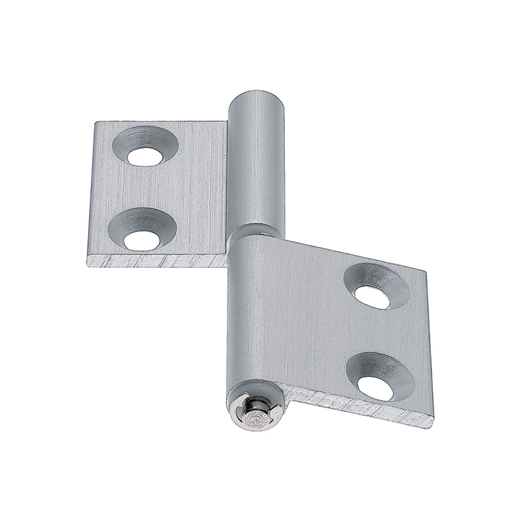 Flag Hinges for Unequal Size Extrusions / Stop Hinges Steel (DHHPFLN, DHHPSNH)