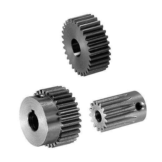 Spur Gear Pressure Angle 20°, Module 1.0, Shaft Bore Configurable Type (DGEAHB)