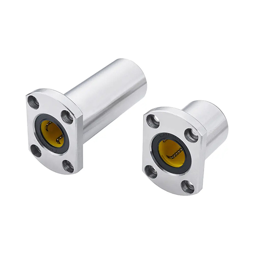 Compact Flanged Linear Bushings, Single / Double / Opposite Counterbored Hole (DC-LMH6UU)