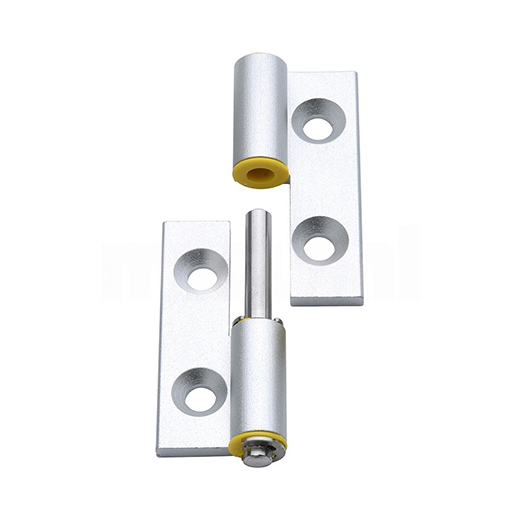 Detachable Hinges, Low Dust Aluminum Type (DE-HHPNL & DE-HHPNR)