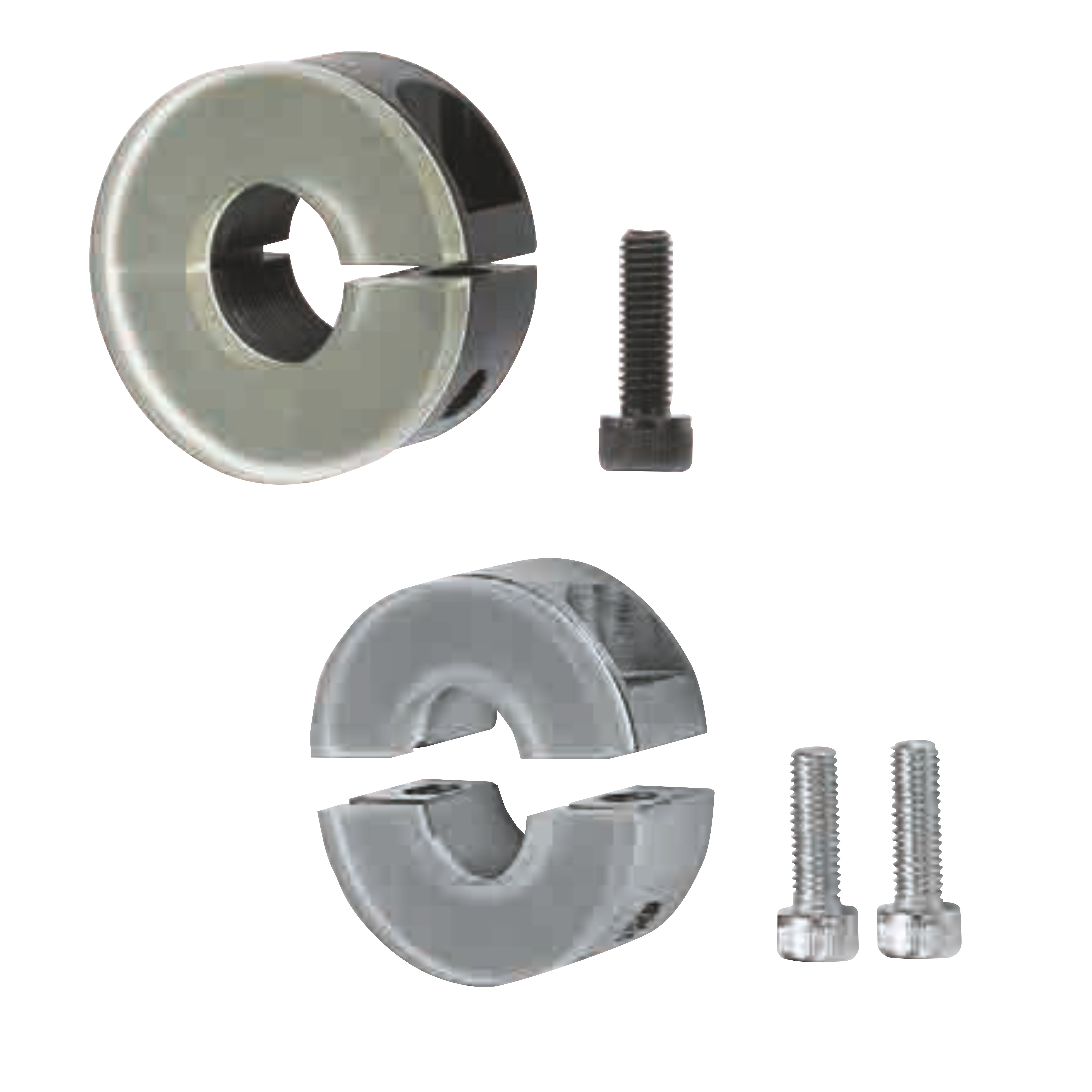 Shaft Collar - Compact with Urethane, Clamp Type / Compact with Urethane, Split Type (DPSCSPD8)